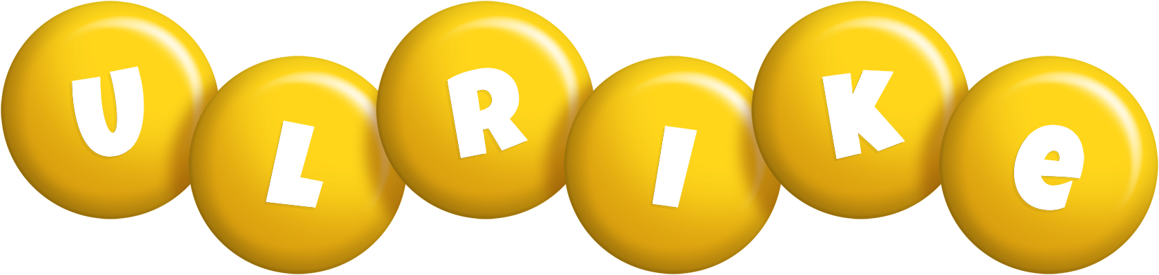 Ulrike candy-yellow logo
