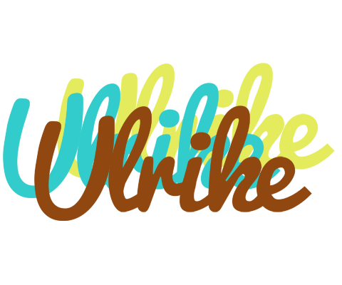 Ulrike cupcake logo