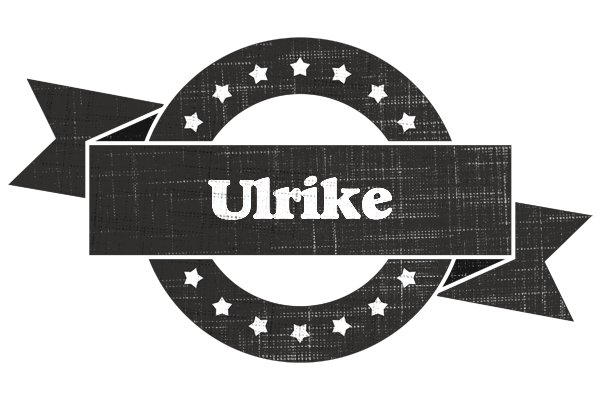 Ulrike grunge logo