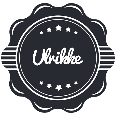 Ulrikke badge logo