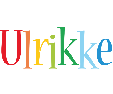 Ulrikke birthday logo