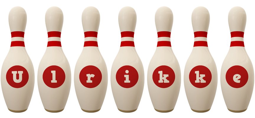 Ulrikke bowling-pin logo