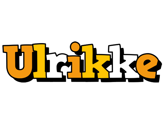 Ulrikke cartoon logo