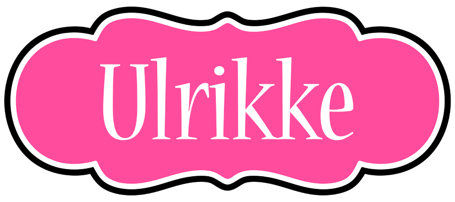 Ulrikke invitation logo