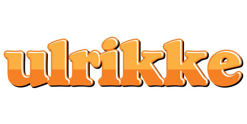 Ulrikke orange logo