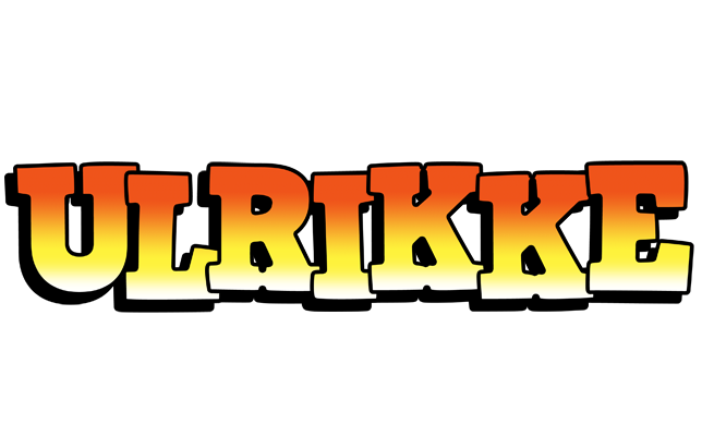 Ulrikke sunset logo