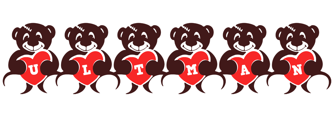 Ultman bear logo