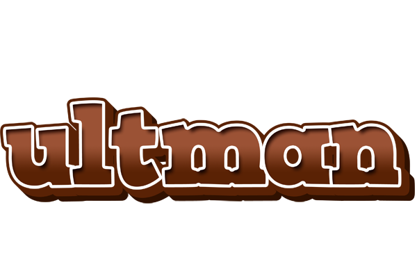 Ultman brownie logo