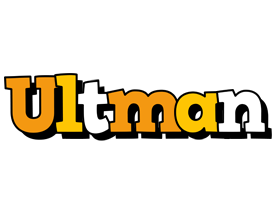 Ultman cartoon logo