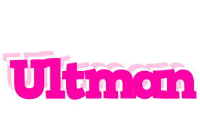 Ultman dancing logo