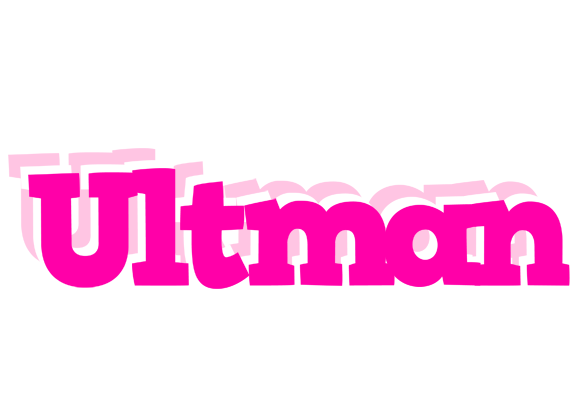 Ultman dancing logo