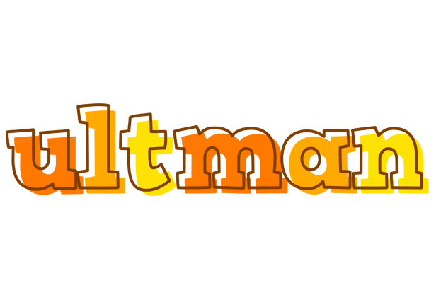 Ultman desert logo