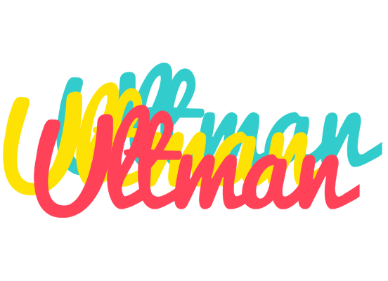 Ultman disco logo