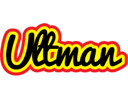 Ultman flaming logo