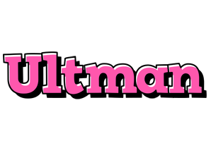 Ultman girlish logo