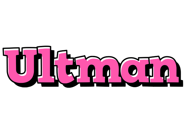 Ultman girlish logo