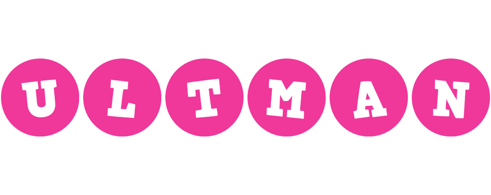 Ultman poker logo