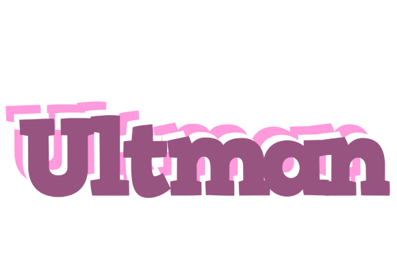 Ultman relaxing logo