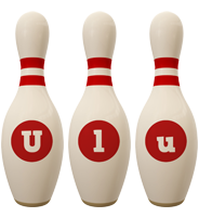 Ulu bowling-pin logo