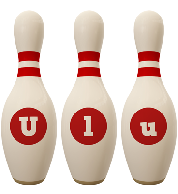 Ulu bowling-pin logo