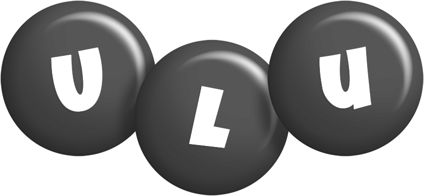 Ulu candy-black logo