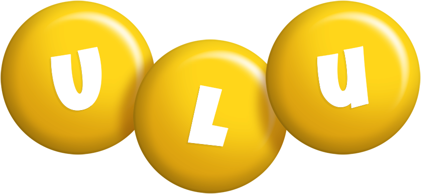 Ulu candy-yellow logo