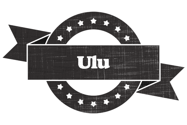 Ulu grunge logo