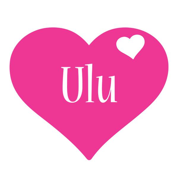 Ulu love-heart logo