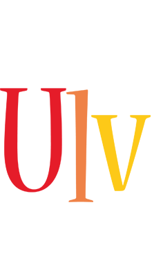 Ulv birthday logo