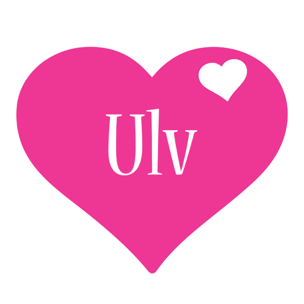 Ulv love-heart logo
