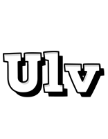 Ulv snowing logo