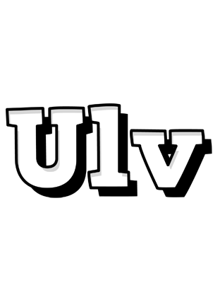 Ulv snowing logo