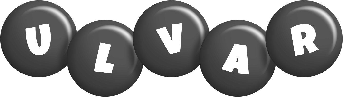 Ulvar candy-black logo
