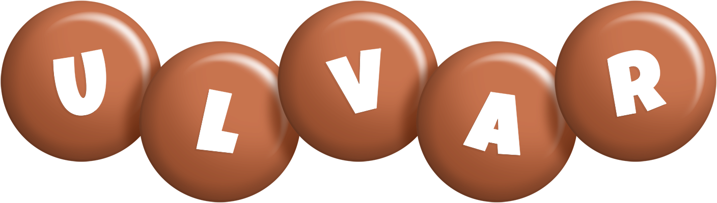 Ulvar candy-brown logo
