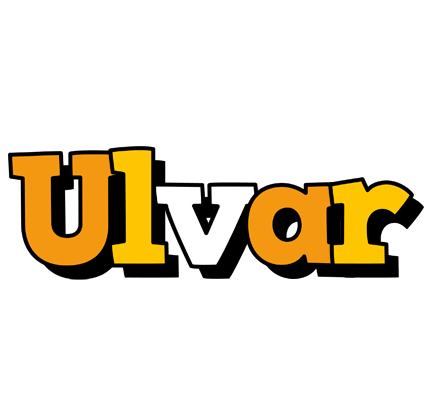 Ulvar cartoon logo