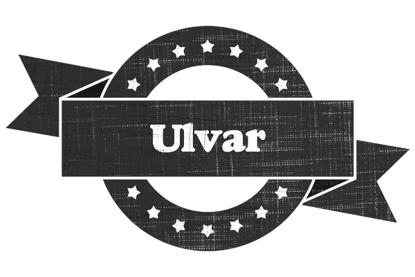 Ulvar grunge logo