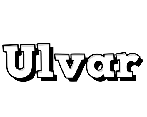 Ulvar snowing logo