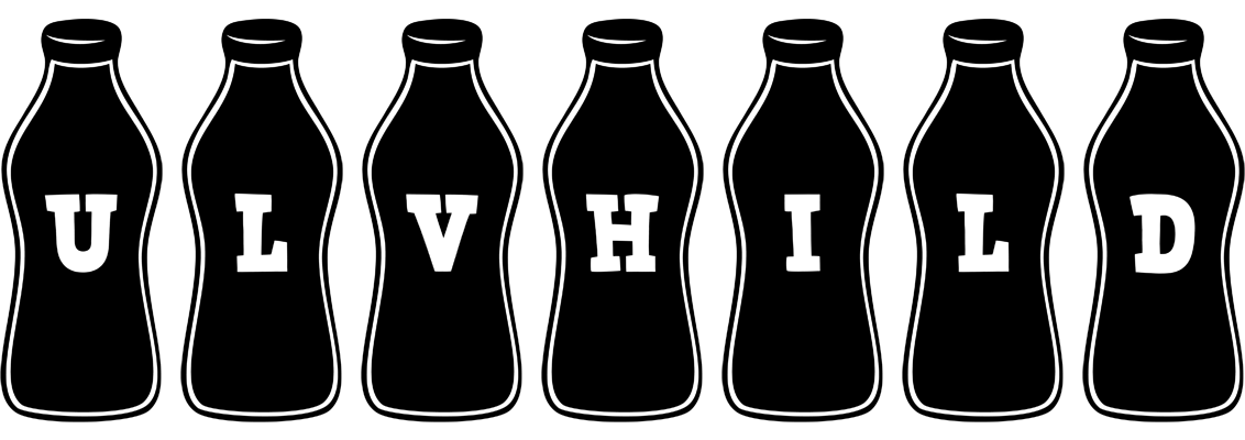 Ulvhild bottle logo