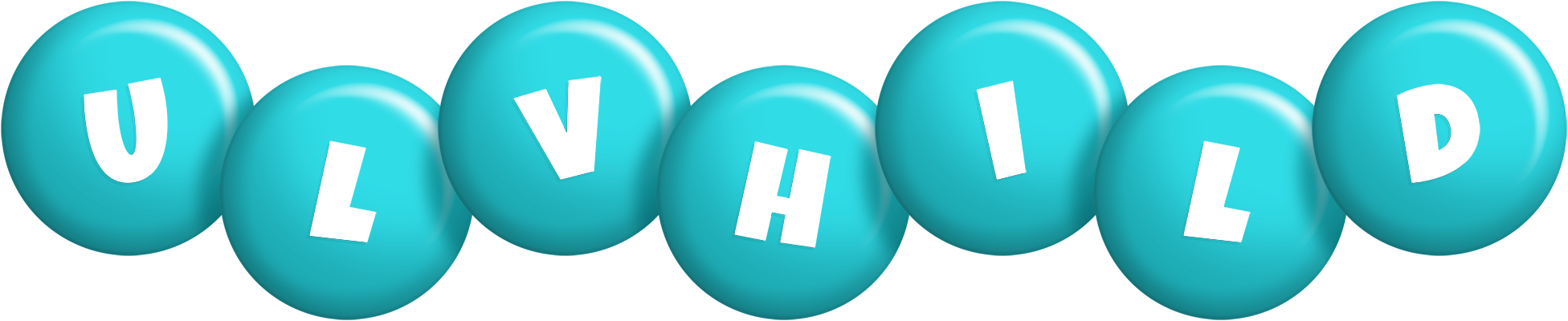 Ulvhild candy-azur logo