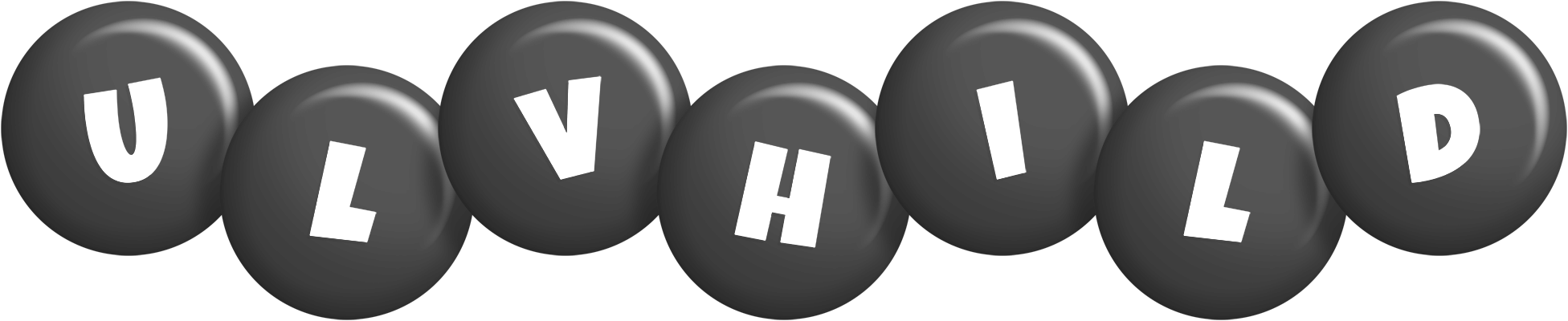 Ulvhild candy-black logo