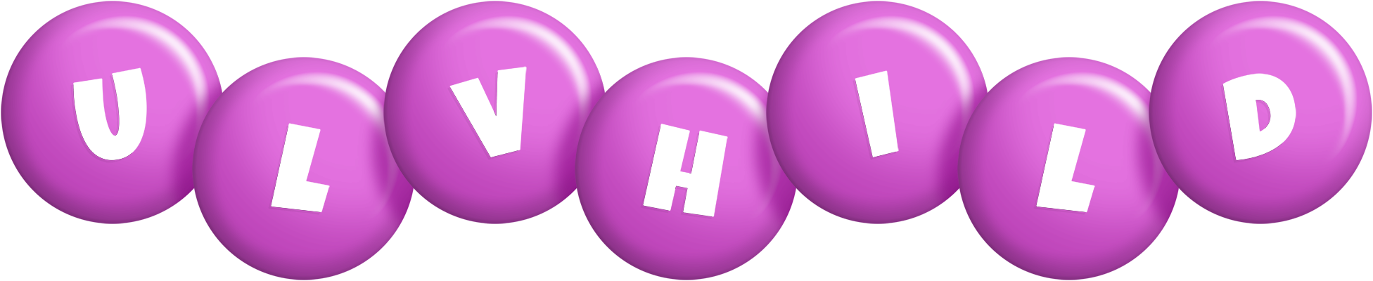 Ulvhild candy-purple logo