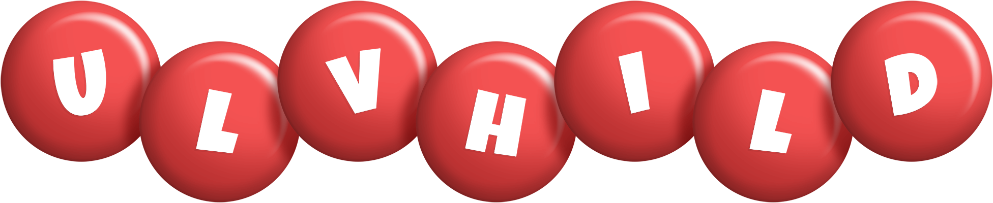 Ulvhild candy-red logo