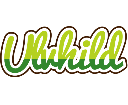 Ulvhild golfing logo