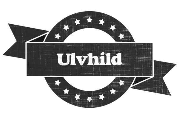 Ulvhild grunge logo
