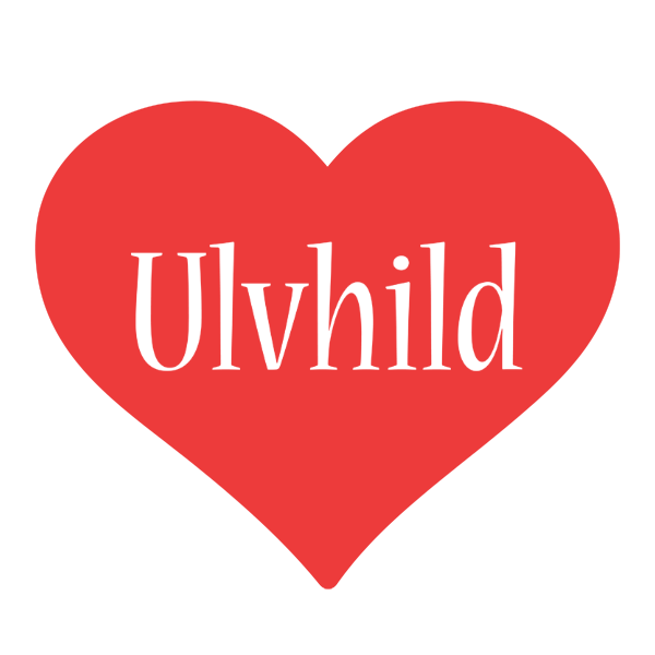 Ulvhild love logo