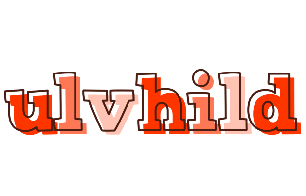 Ulvhild paint logo