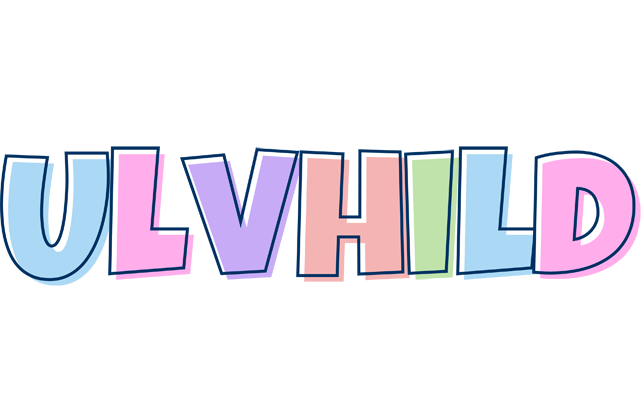 Ulvhild pastel logo