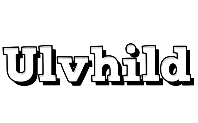 Ulvhild snowing logo