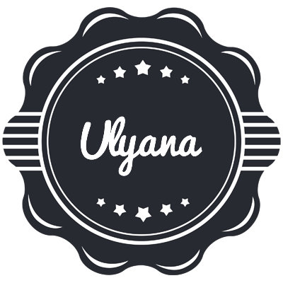 Ulyana badge logo