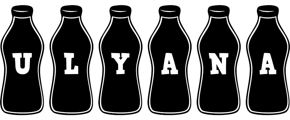 Ulyana bottle logo